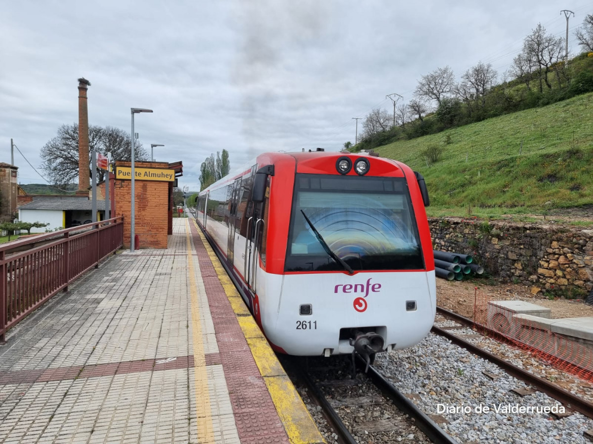 Tren de feve estacion de puente almuhey