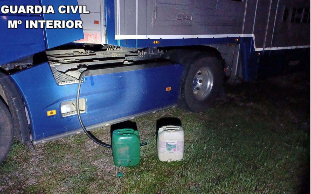 Robo de gasoil guardia civil leon