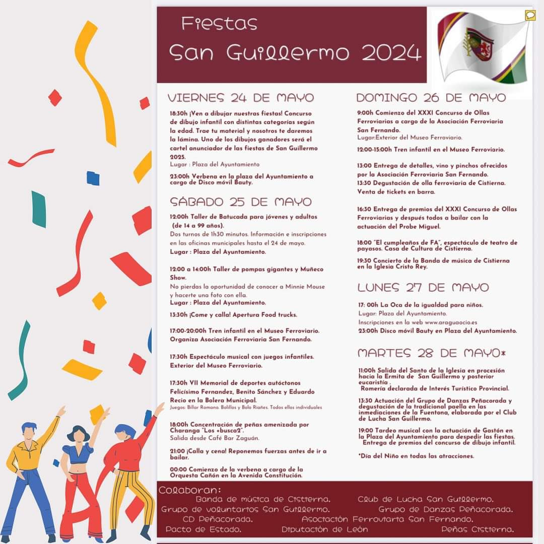 Fiestas de san guillermo cistierna 2 2024