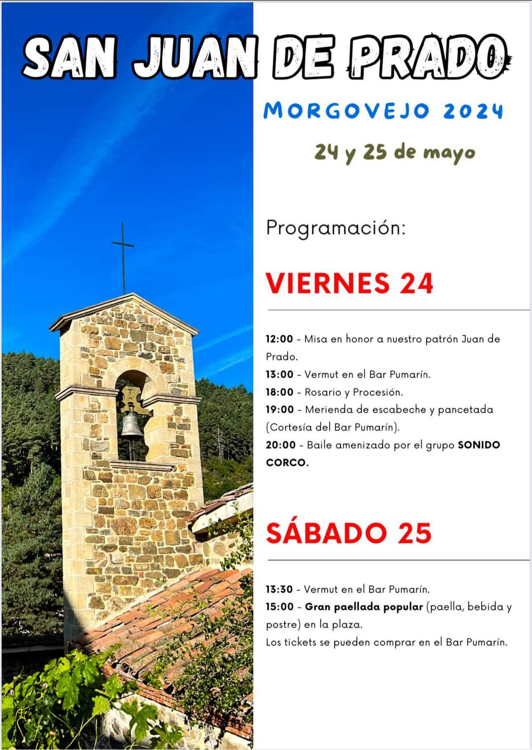 Cartel y programa