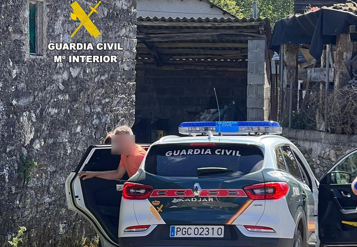 Guardia civil peregrino desorientado