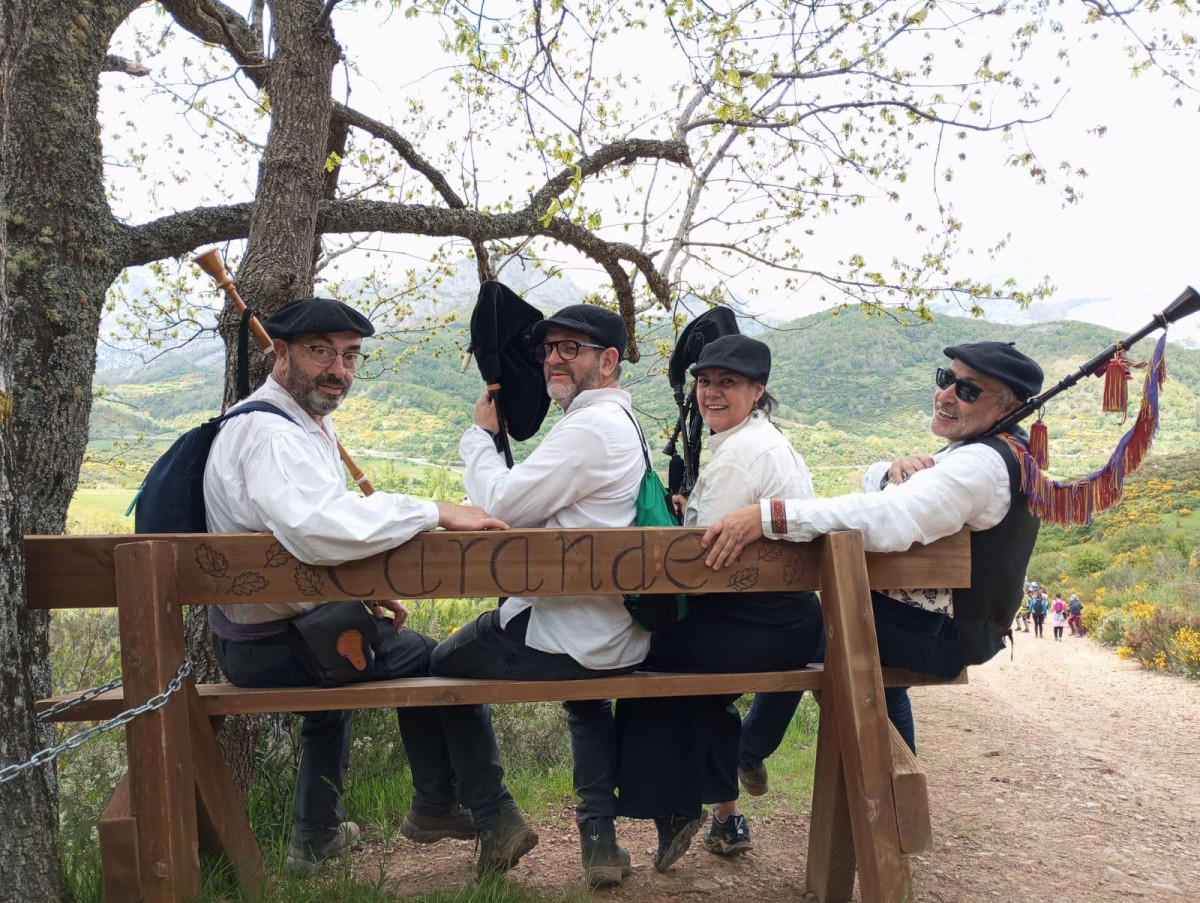 Ruta teatralizada carande senda 2024 camino 6