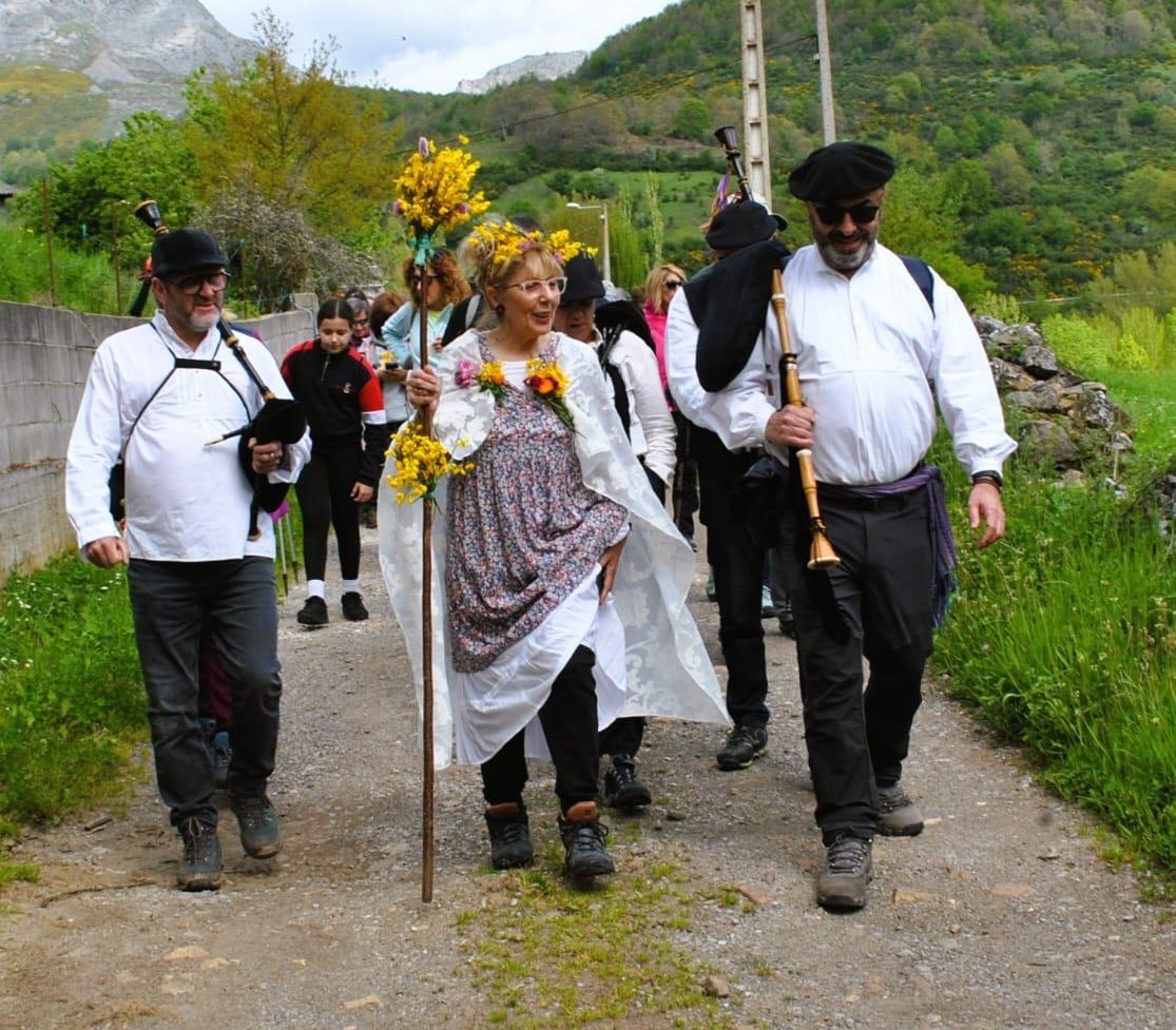 Ruta teatralizada carande senda 2024 camino 8