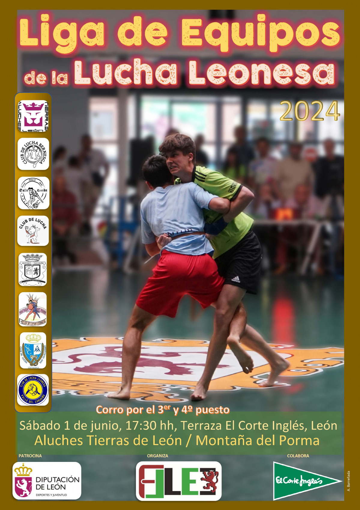 CARTEL 3u00ba Y 4u00ba PUESTOS liga de equipos 2024