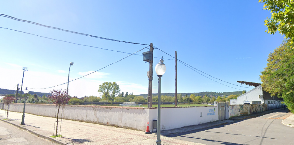 La camareta campo de futbol guardo
