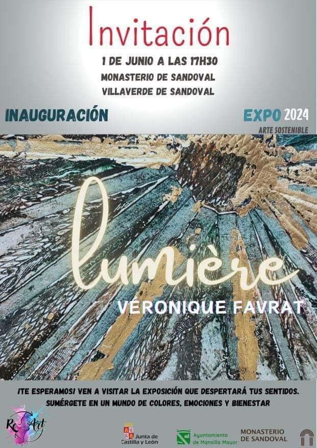 Cartel exposicion villaverde de sandoval