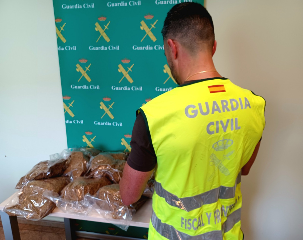 Picadura de tabaco ilegal guardia civil leon