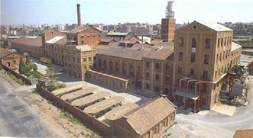 Fotografu00eda de archivo de las instalaciones de la azucarera Santa Elvira