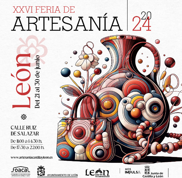 Cartel feria artesania