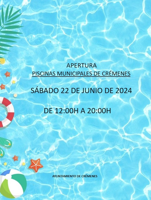 Cartel piscinas