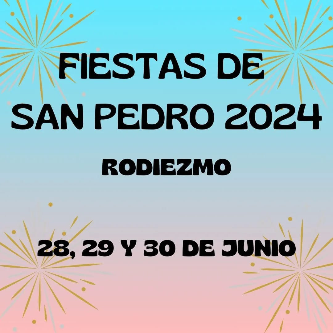 Fiestas rodiezmo