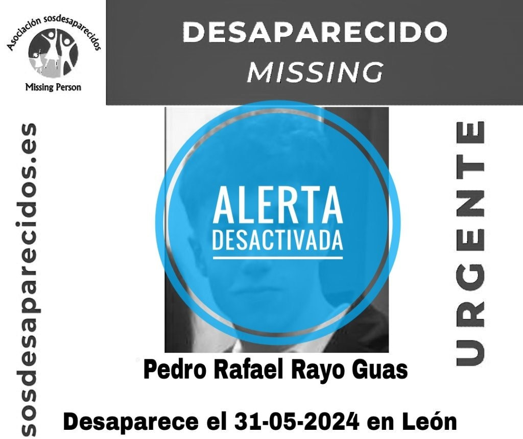 Alerta desactivada sos desaparecidos