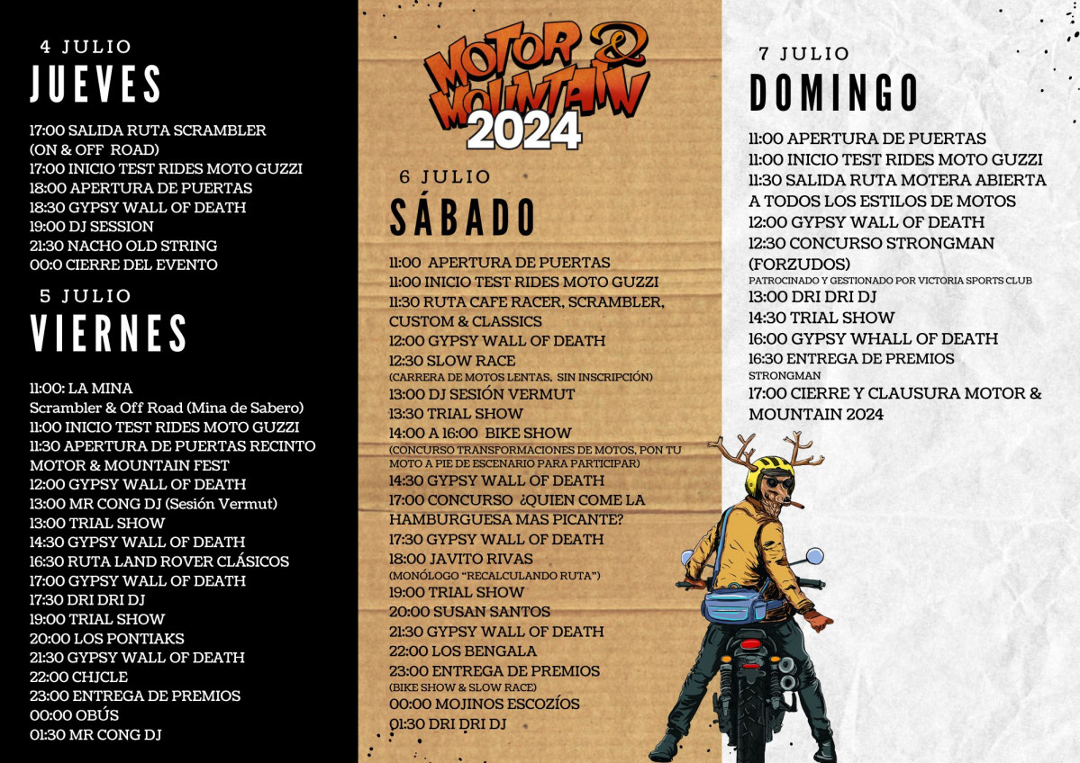 Programa motor&mountain riaño