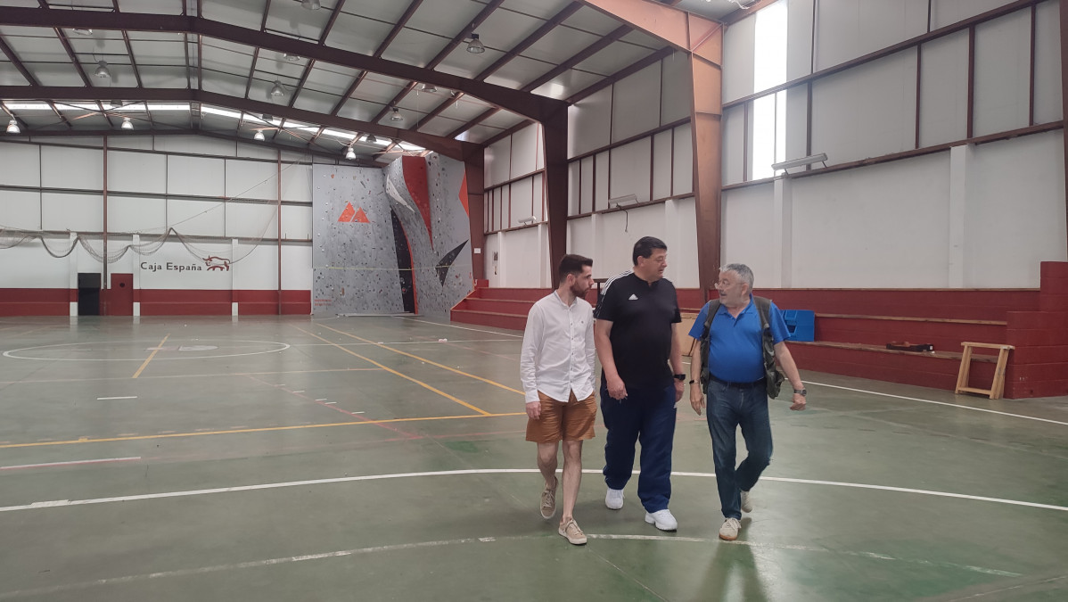Pabellon barruelo obras