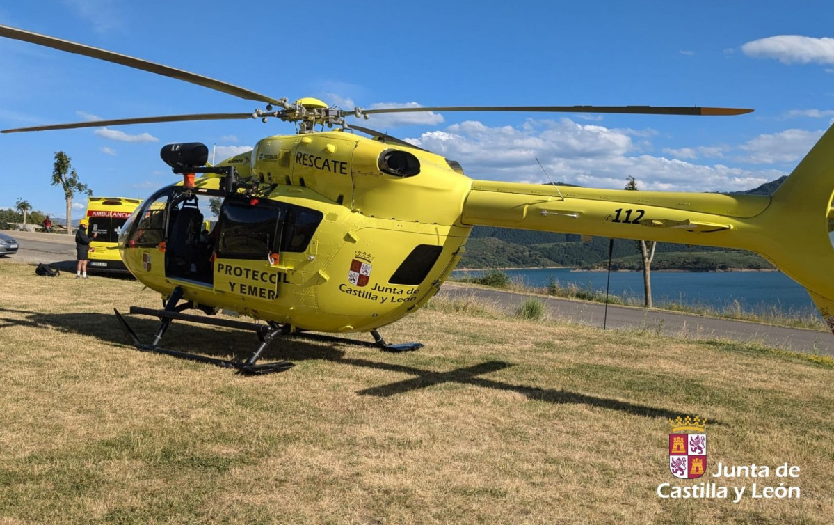 Helicoptero 112 rescate 2024 riau00f1o