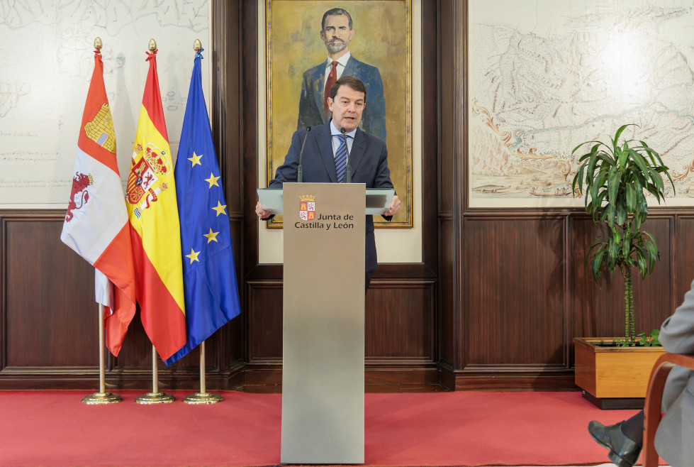 Rueda de prensa mañueco