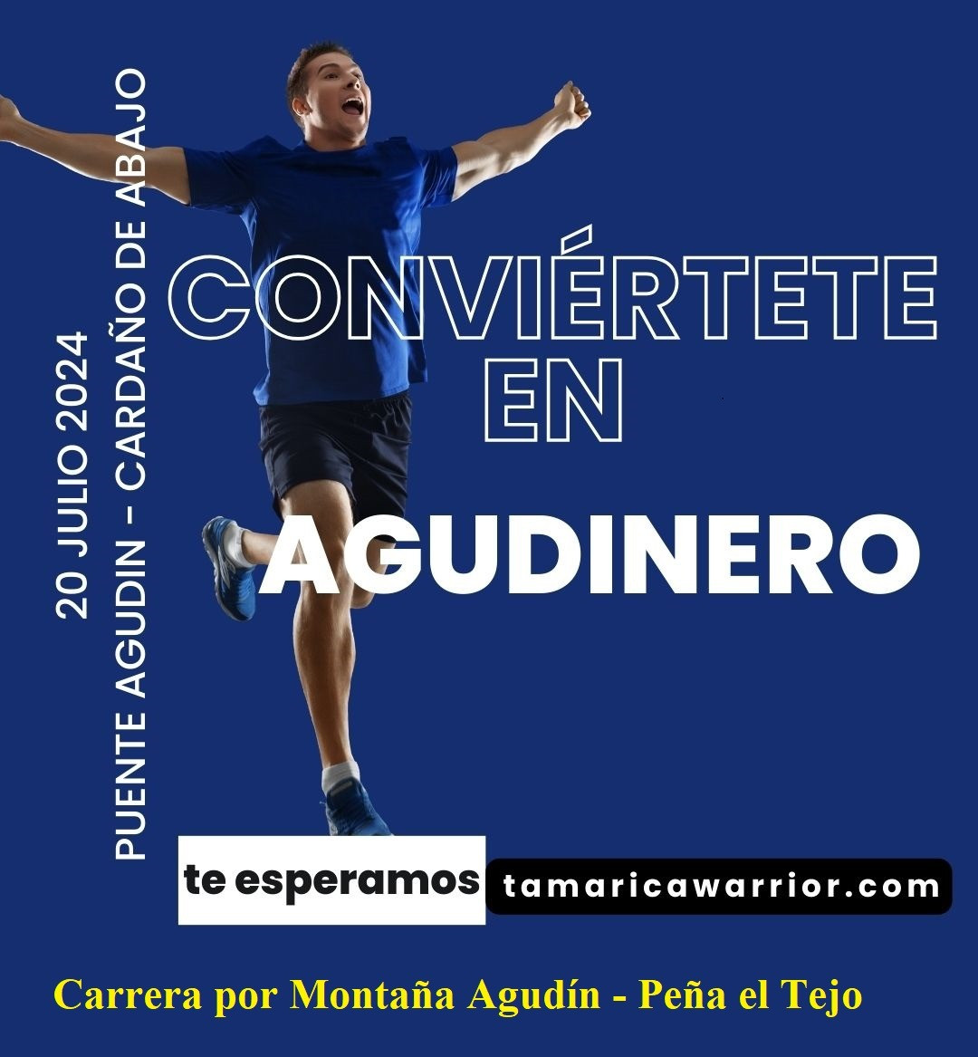 Cartel carrera puente agudin