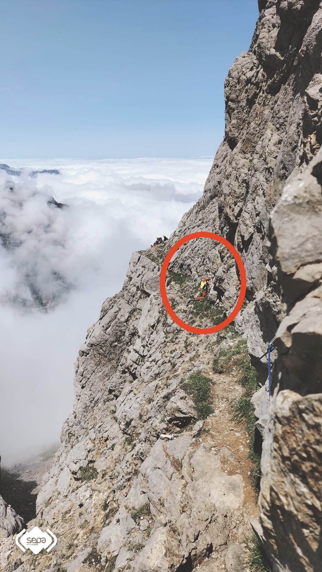 Rescate SEPA en Picos de Europa