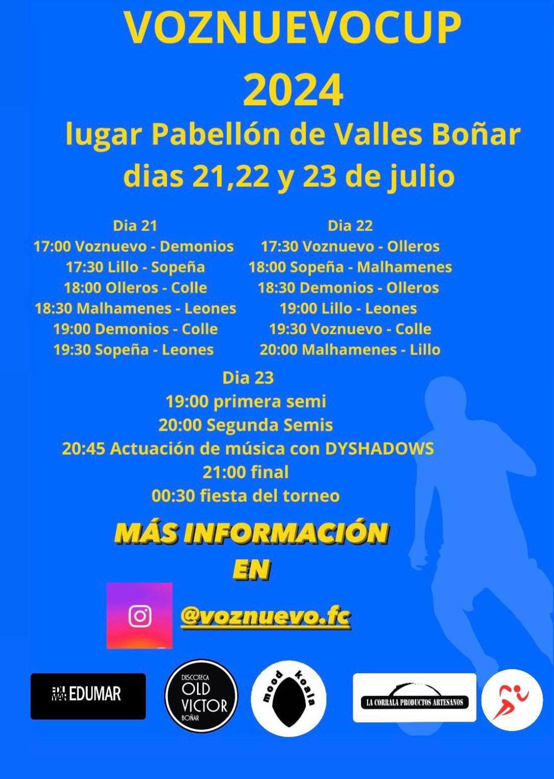 Cartel voznuevocup