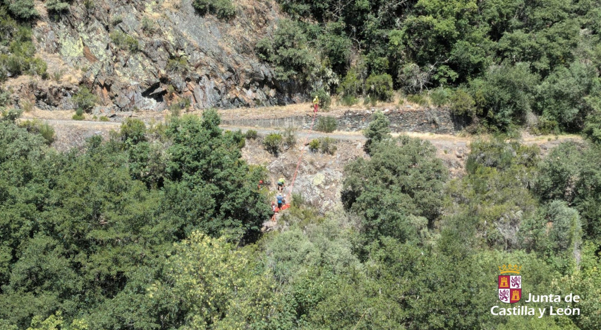 Rescate ciclista paramo del sil (3)