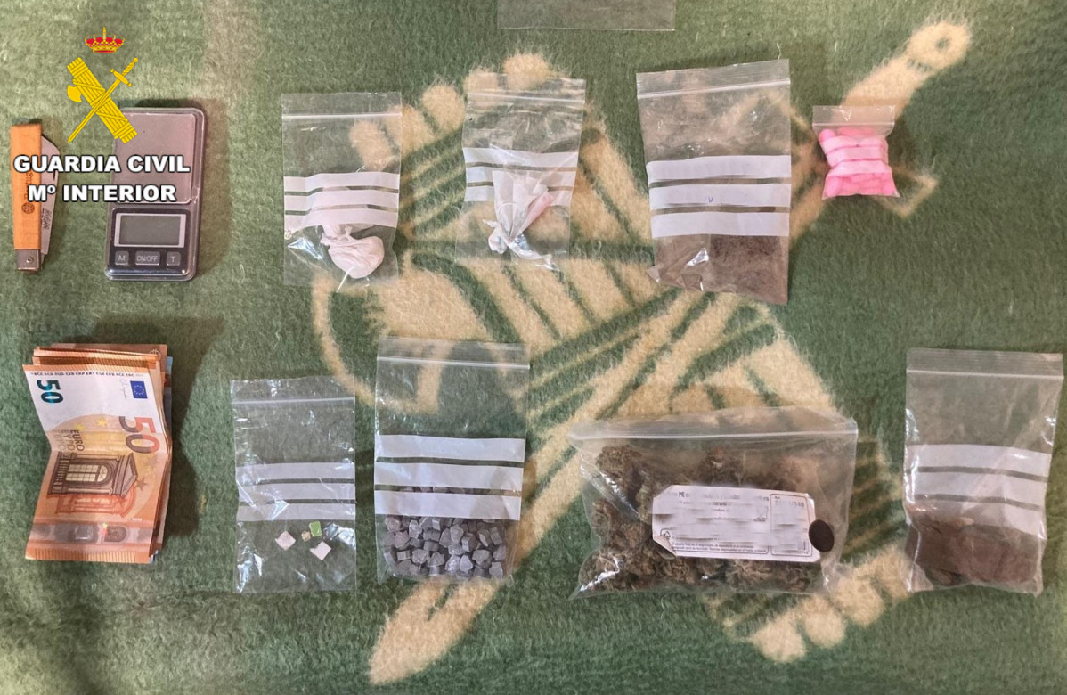 Drogas decomisadas Guardia Civil