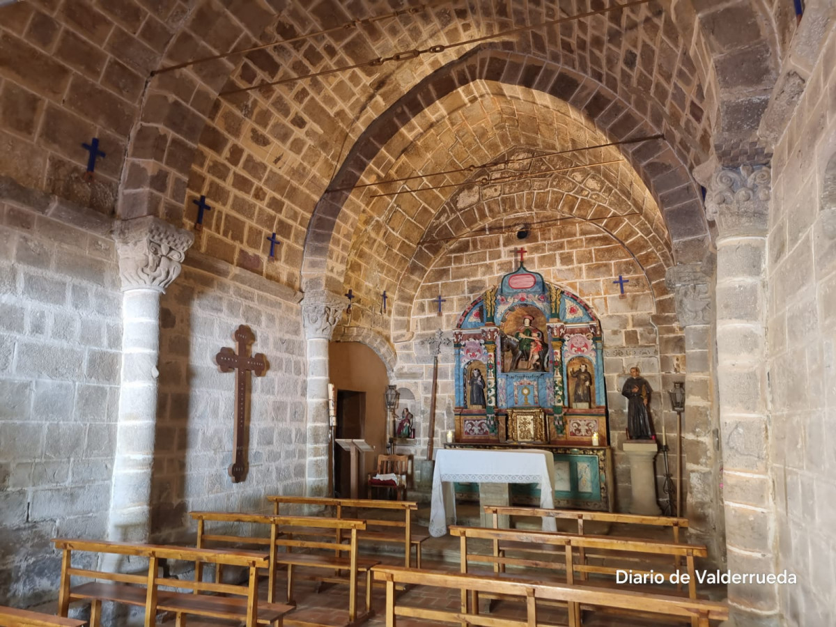 Retablo restaurado iglesia de San Martin de Valdetuejar (3)