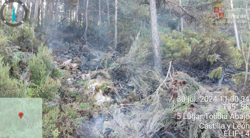 Incendio tolibia de arriba valdelugueros