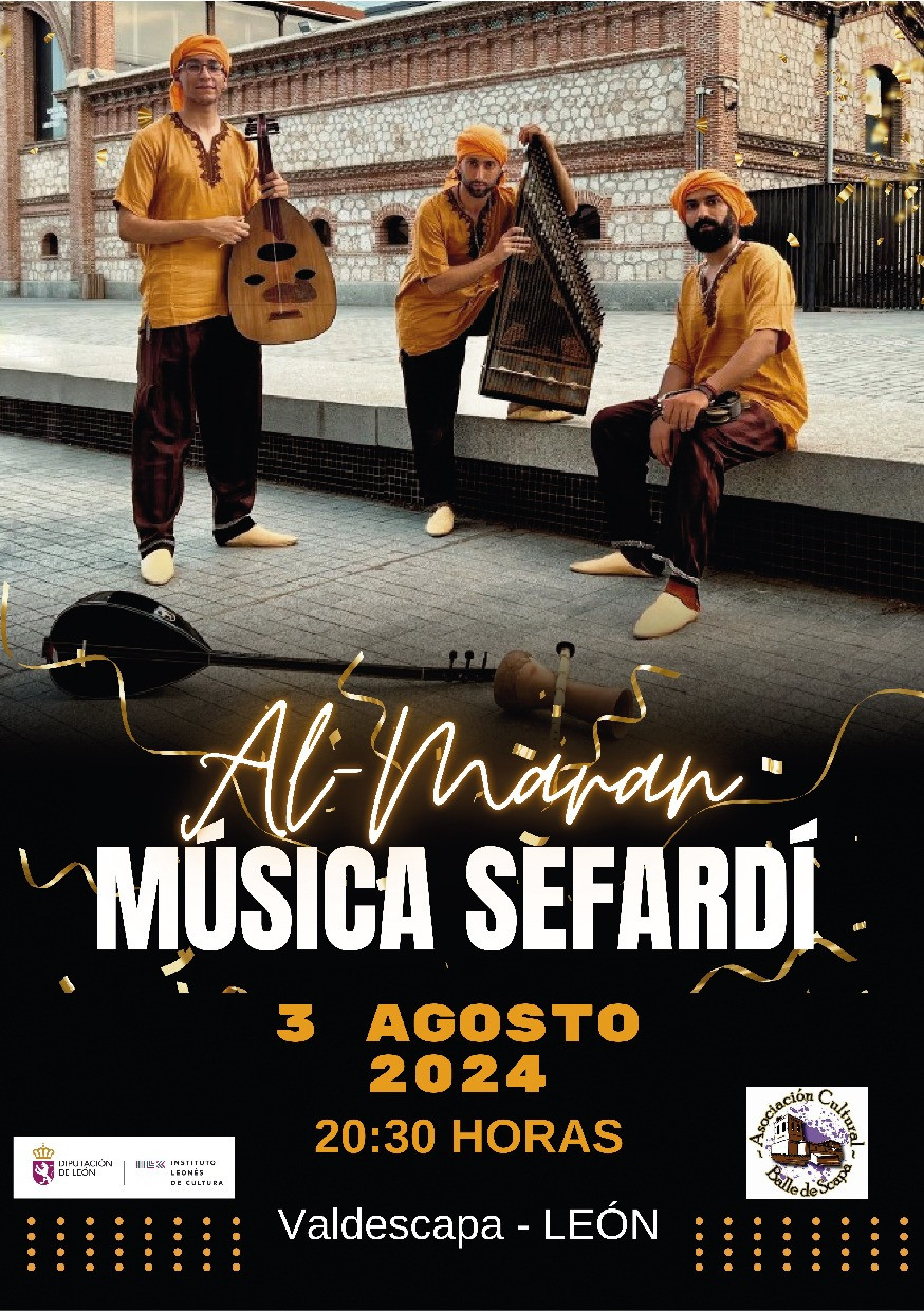 Cartel festival musica ruta retablos renacentistas valdescapa