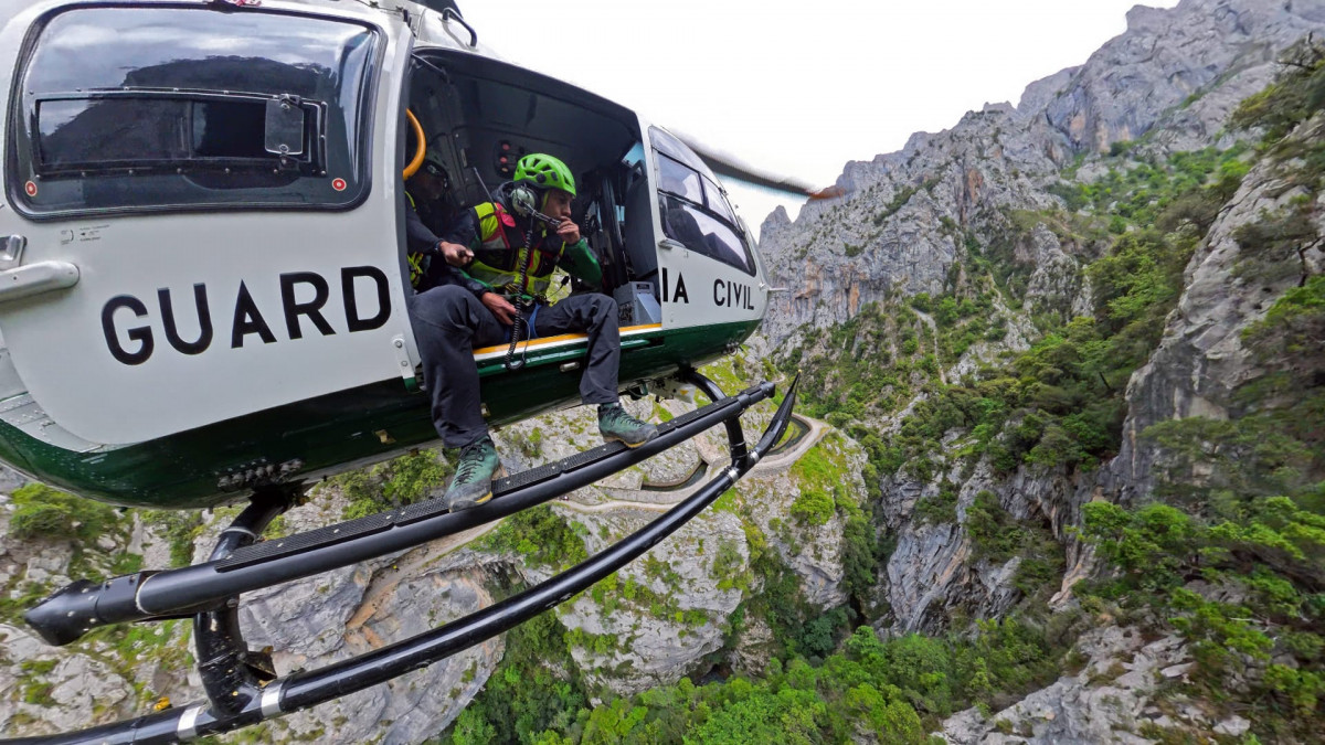 Greim de sabero rescate mirador de vegamian boñar