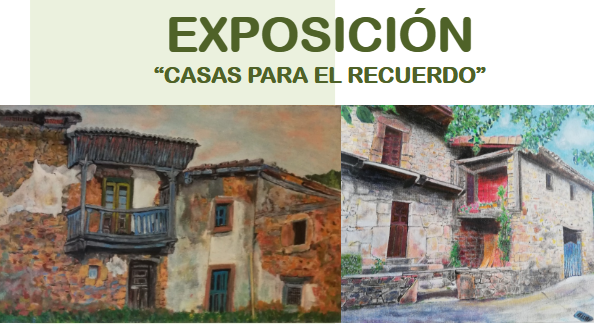 Cartel exposicion casas para el recuerdo prioro