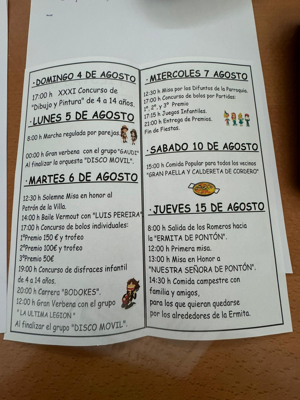 Programa fiestas buron 2024