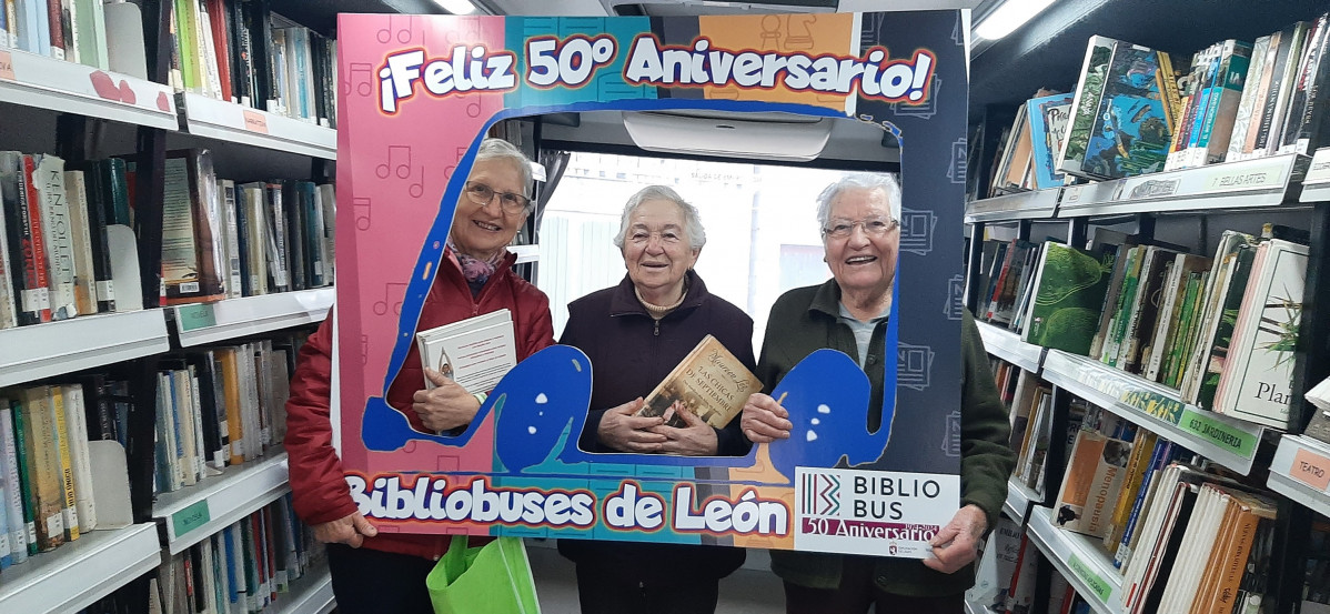 50 aniversario bibliobuses de leon