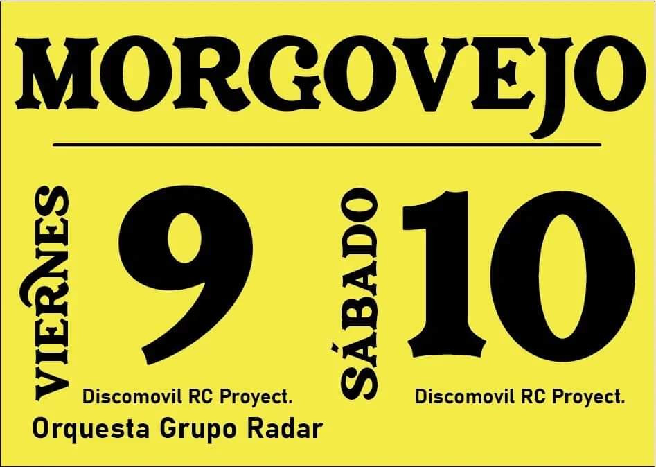 Fiestas morgovejo 2024