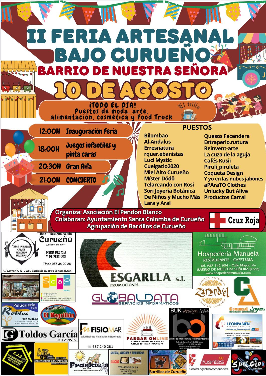 Programa feria artesanal barrio de nuestra seu00f1ora