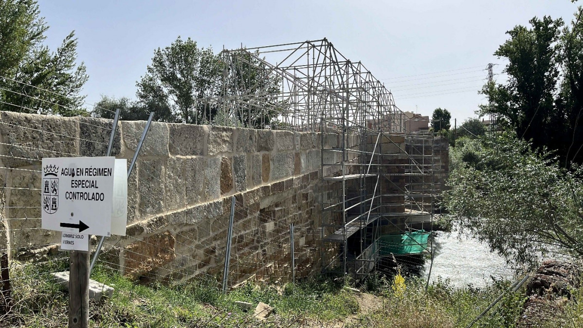 Restauracion puente canto sahagun jcyl