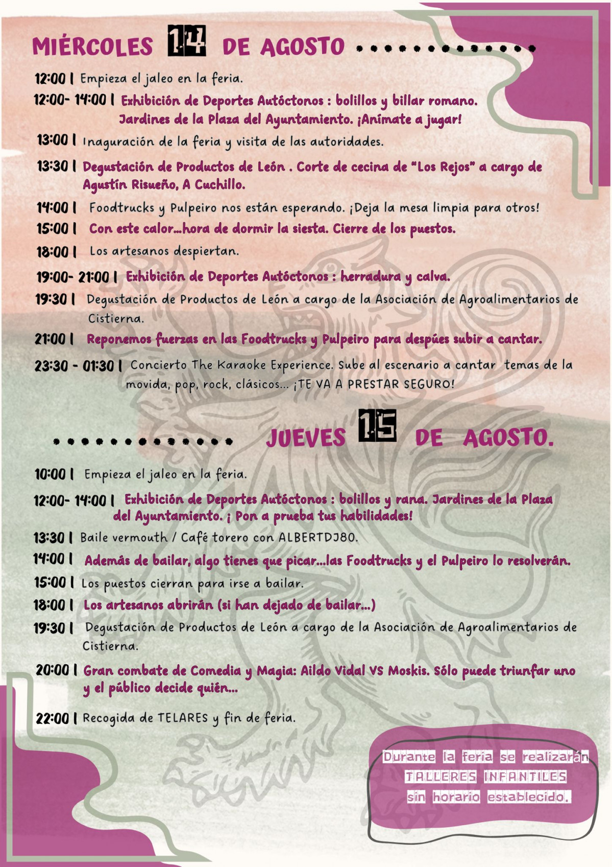Programa feria de nuestra tierra cistierna (2)