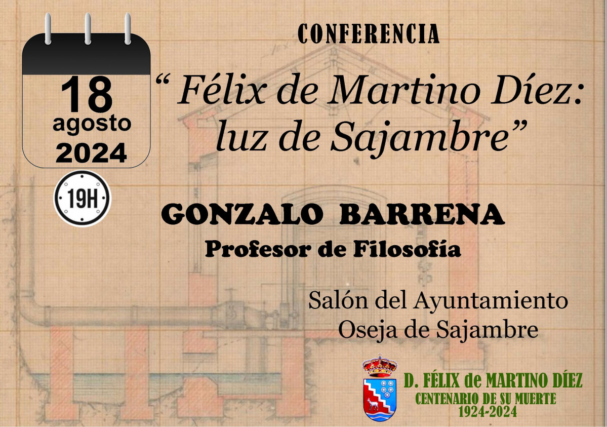 Conferencia G. Barrena Centenario felix de martino