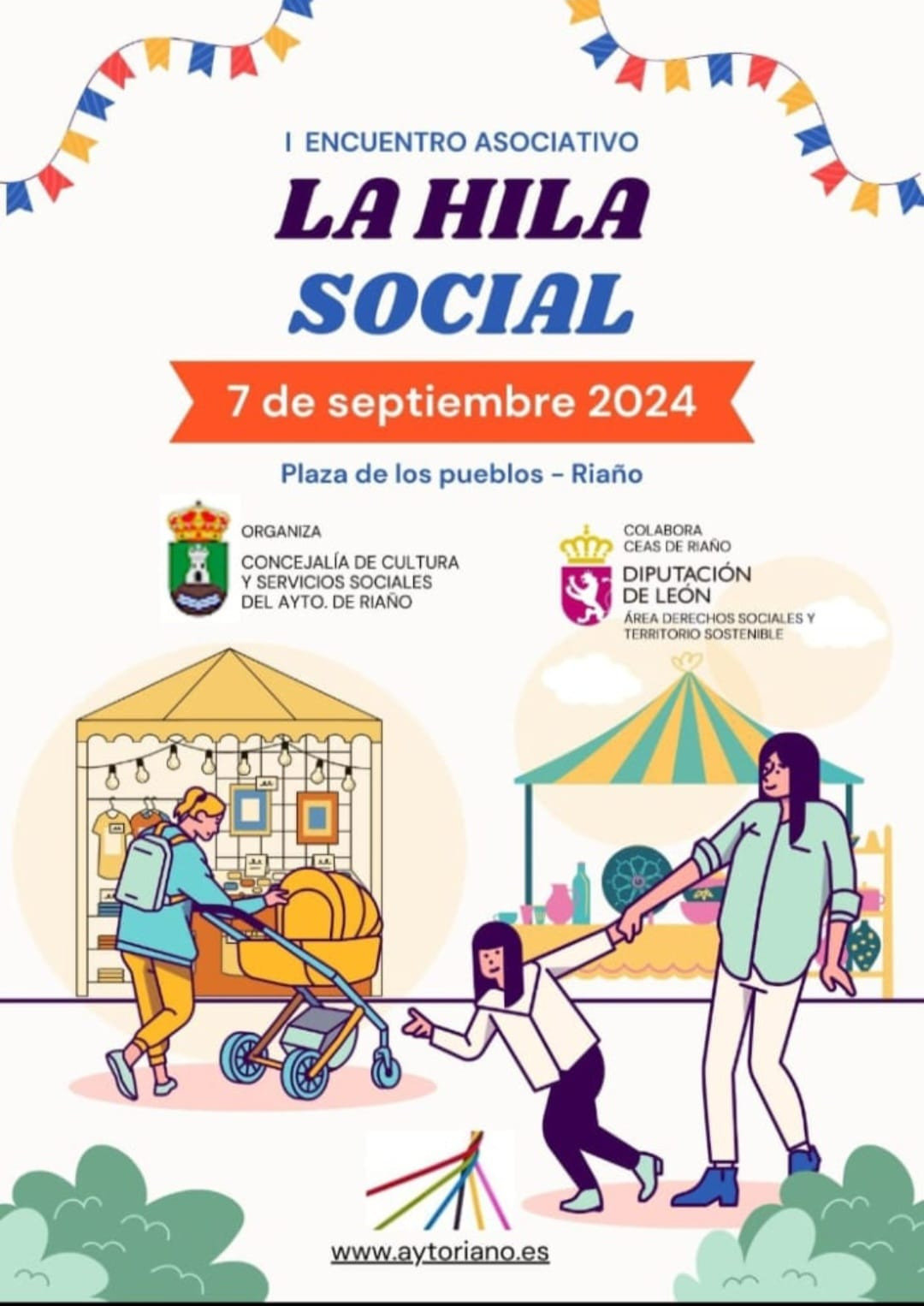 Cartel encuentro la hila social riau00f1o (2)