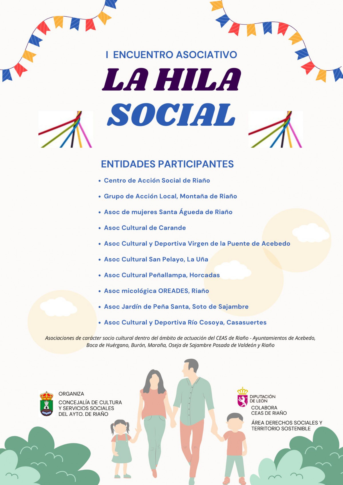 Asociaciones hila social riau00f1o