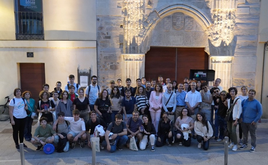 Participantes en 2023 international space apps en la sede de Leu00f3n