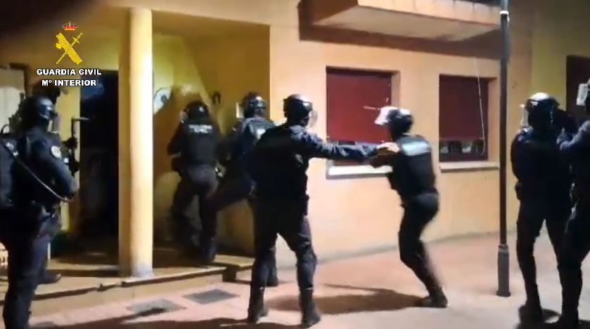 Guardia civil desarticulacion grupo criminal leon