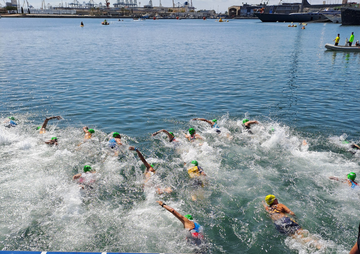San martin campeonato de espau00f1a triatlon inclusivo