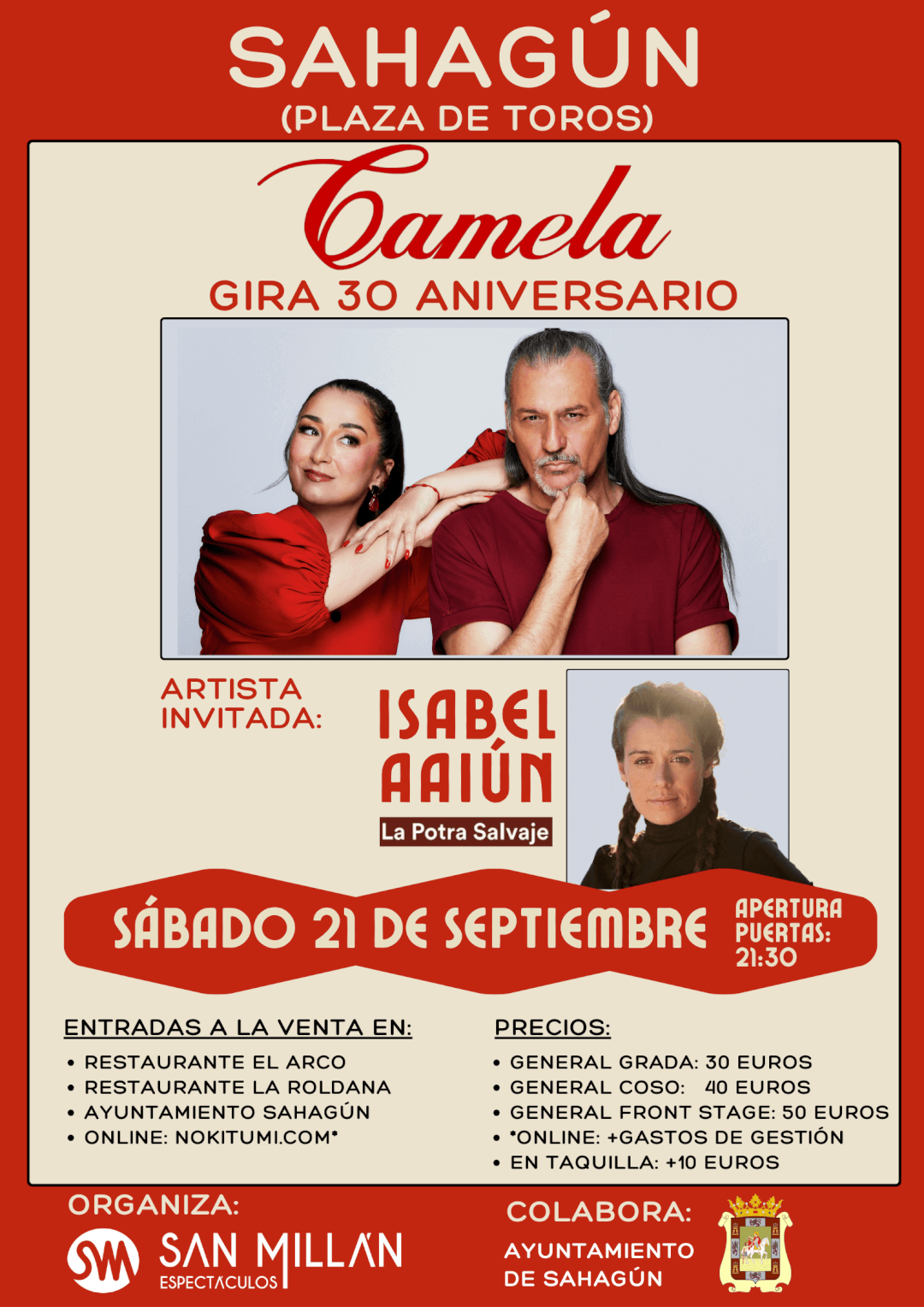 Concierto amela isabel aaiun en sahagun