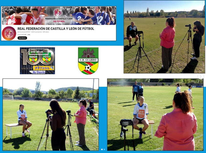 Reportaje cd guardense femenino TV federacion cyl de futbol