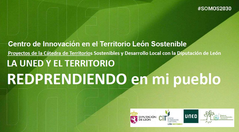 Cartel redprendiendo en mi pueblo