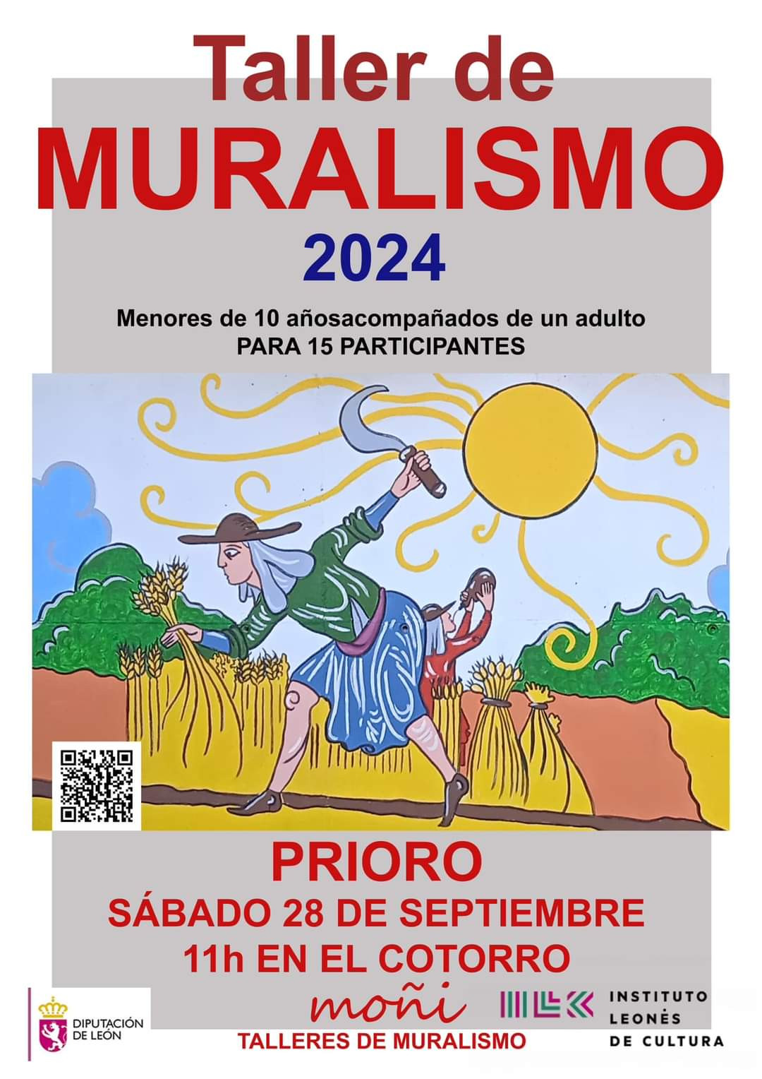 Cartel taller muralismo
