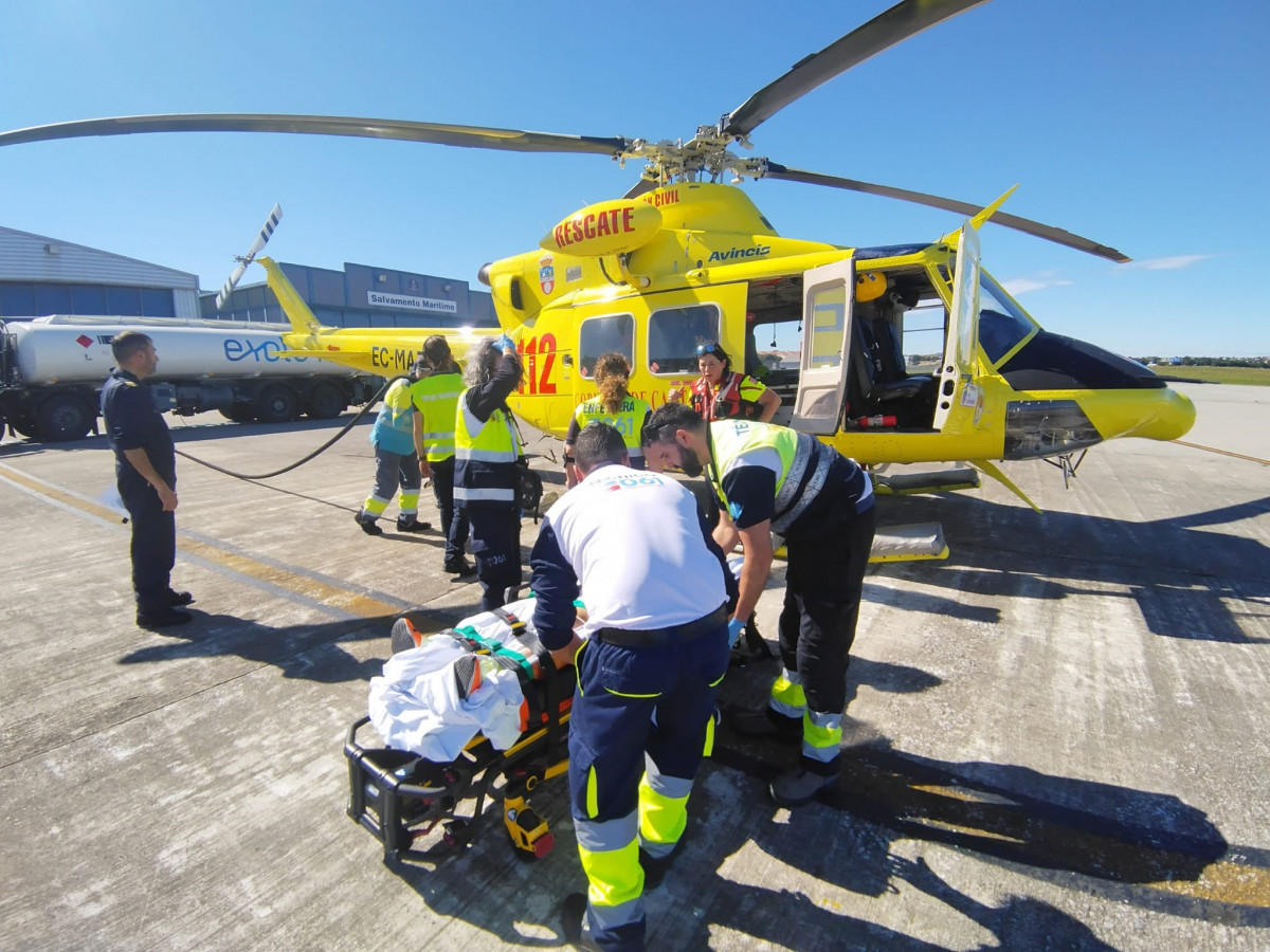 Rescate 112 cantabria Subida Pedestre al Desfiladero de la Hermida (2)