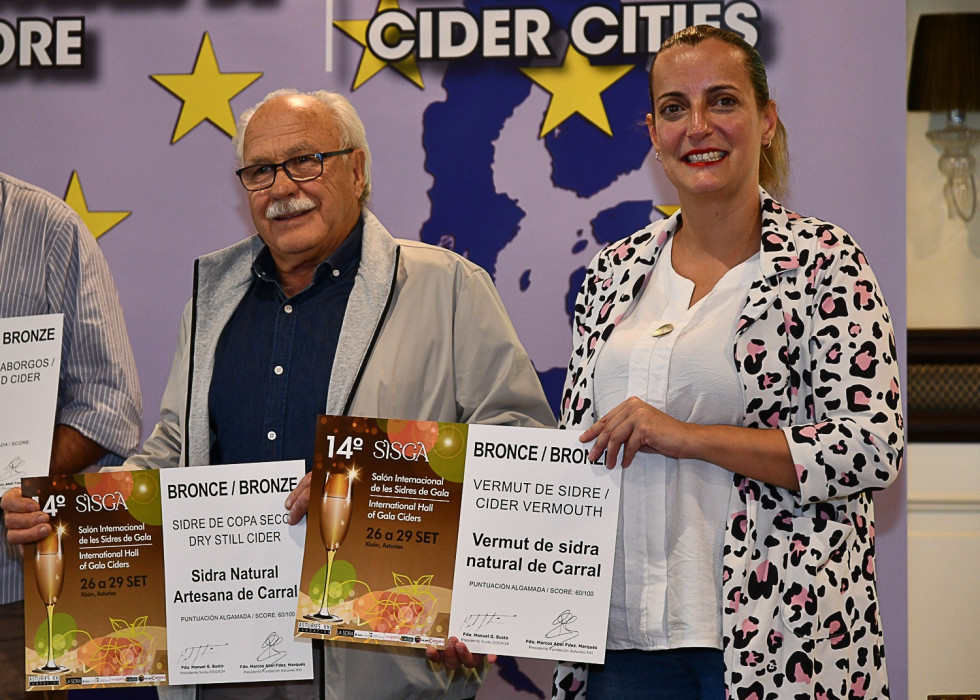 Premios sidra carral l Salon Internacional de las Sidras de Gala (SISGA 2024) Gijon