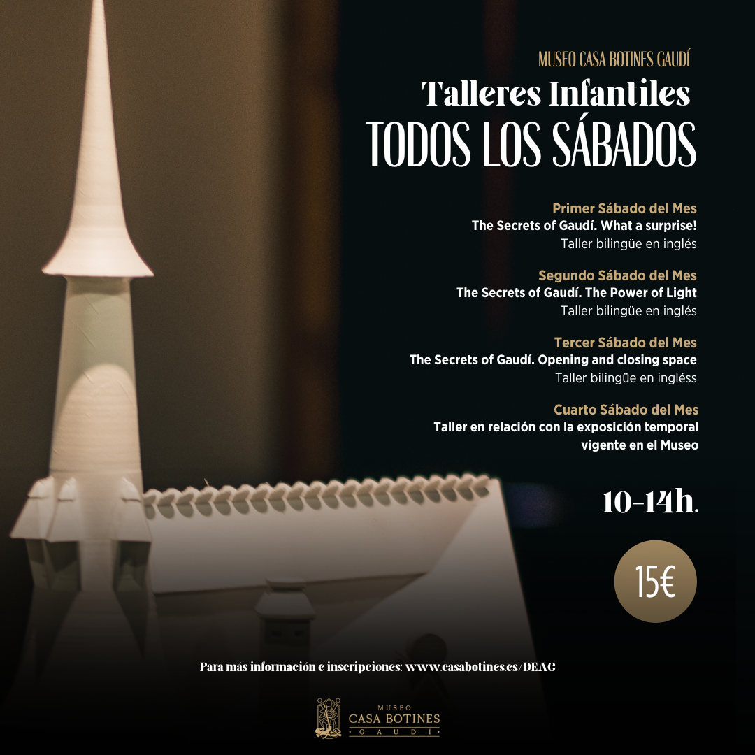 Talleres infantiles su00e1bados Casa
