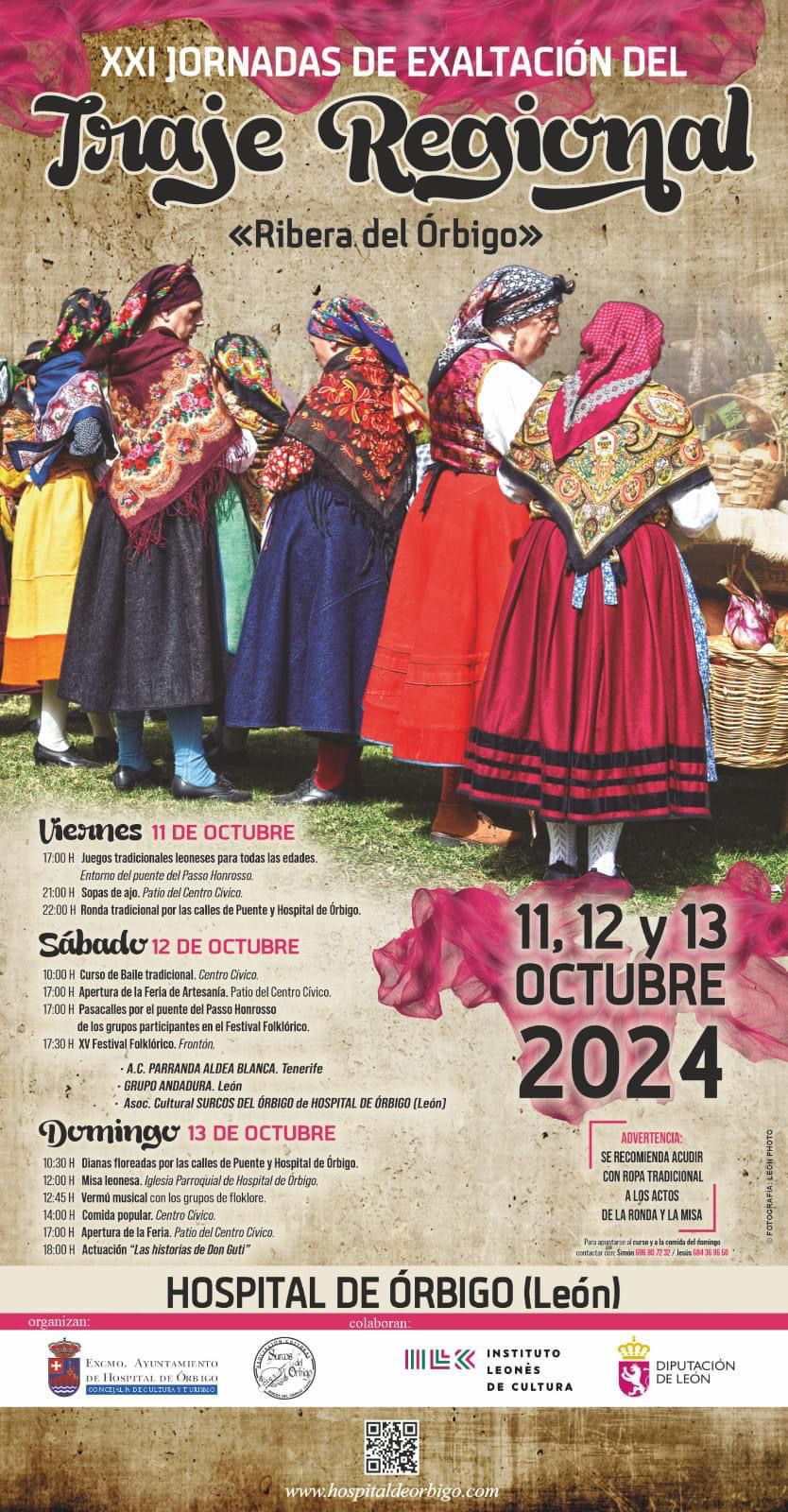 Programa Jornadas Exaltacion traje regional